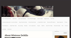 Desktop Screenshot of eroticfemdomhypnosis.com